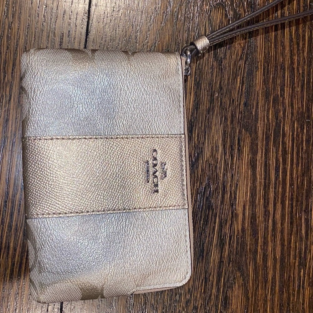 Coach wristlet